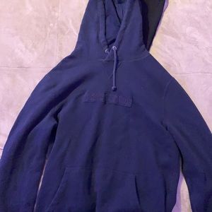 Abercrombie & Fitch Navy Blue Hoodie